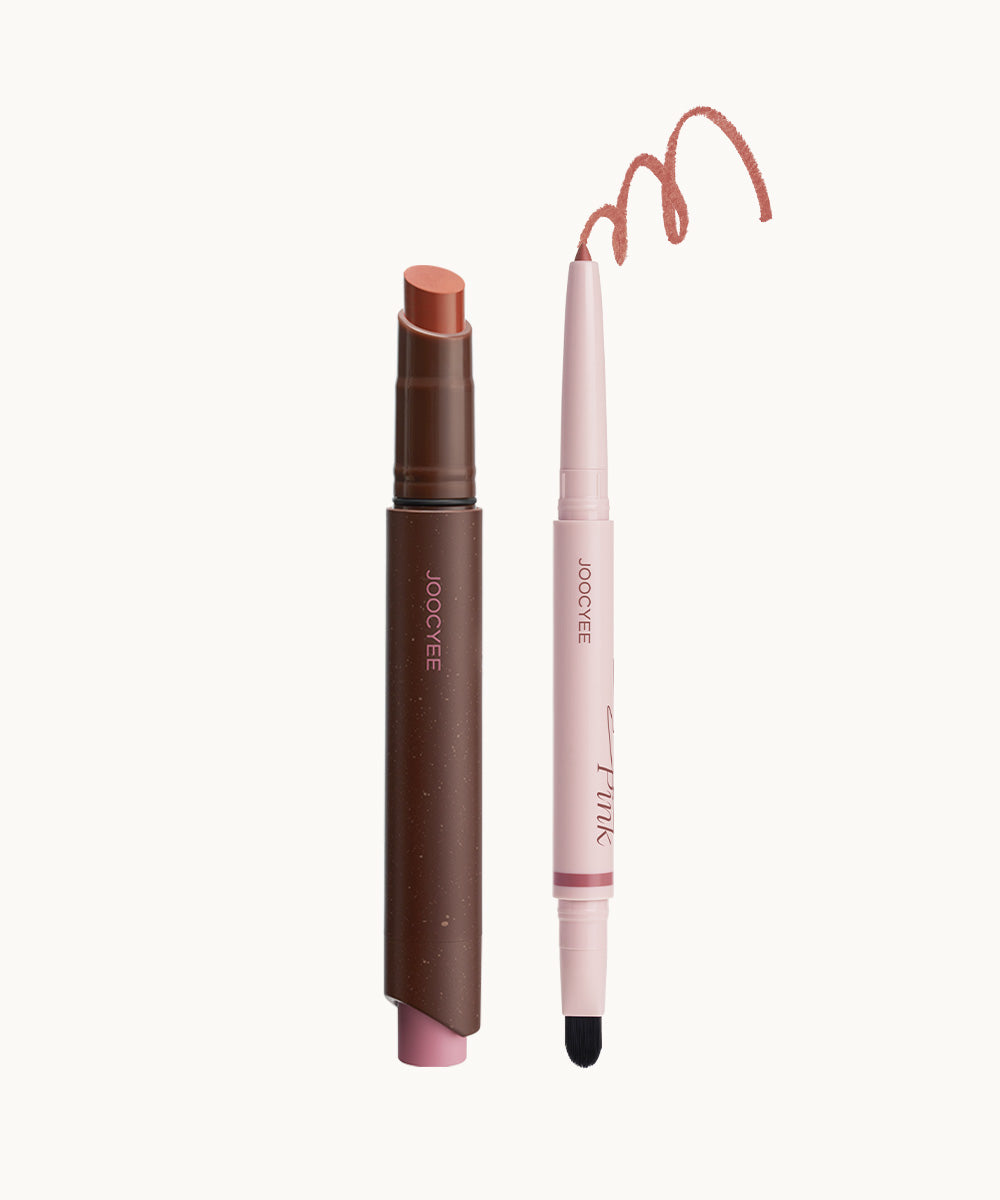 JOOCYEE-Velvet Rouge & Lip Liner Duo