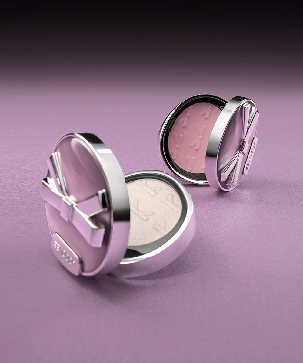 JOOCYEE-Silver Bow Blush & Highlighter