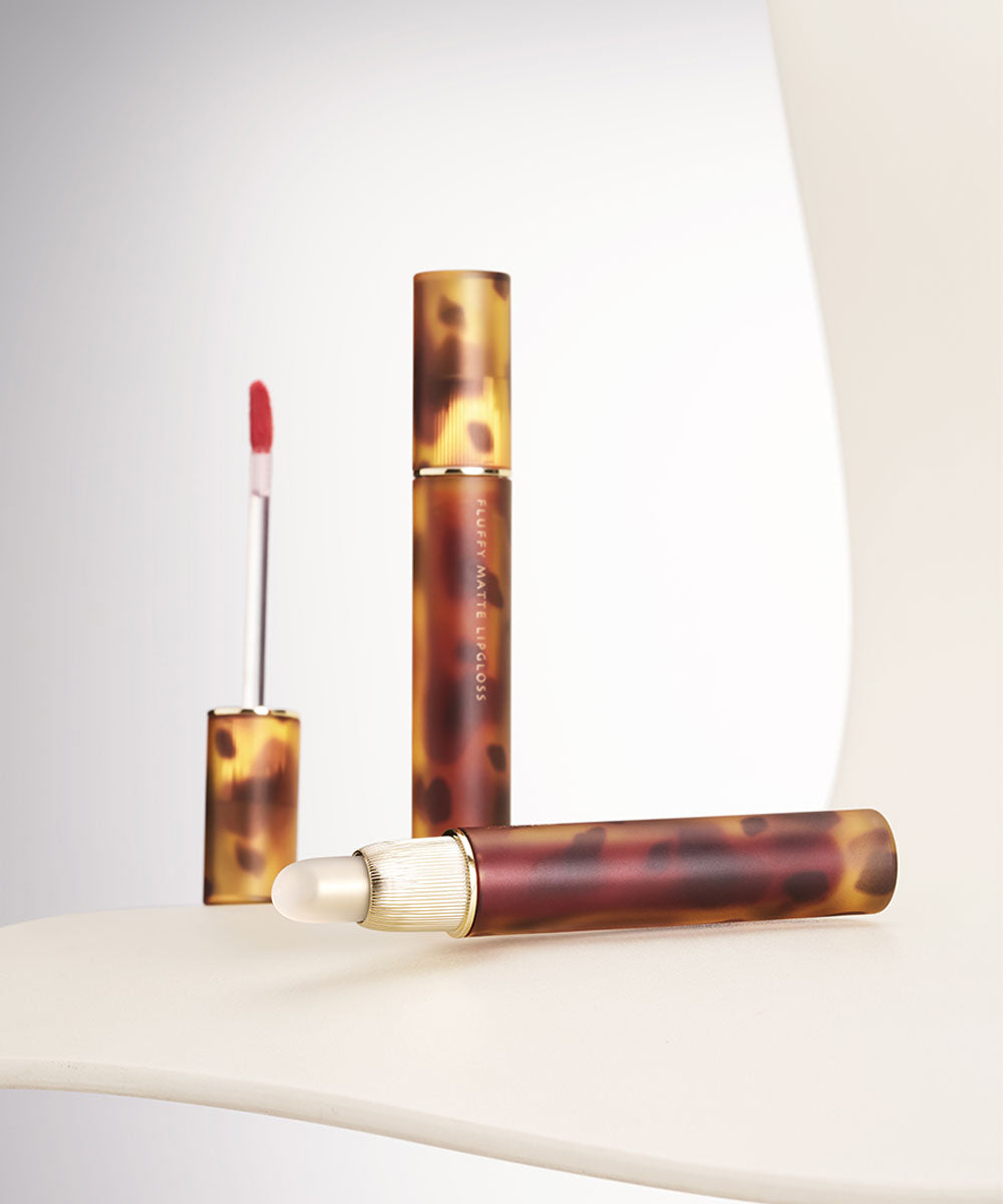 JOOCYEE-New Jelly Blending Brush Spiral Shell Fluffy Matte Lip Gloss