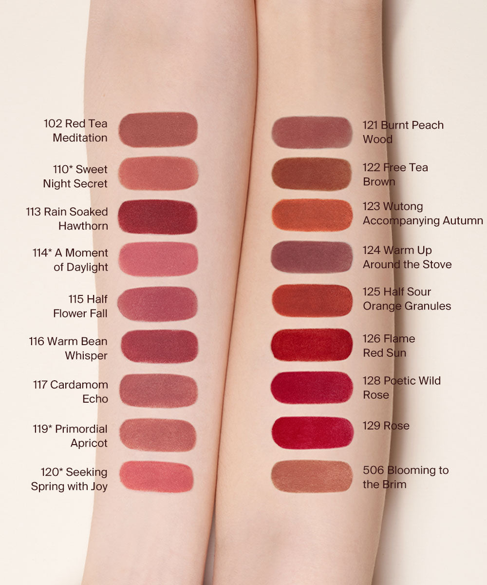 JOOCYEE-Matte Muddy Rouge