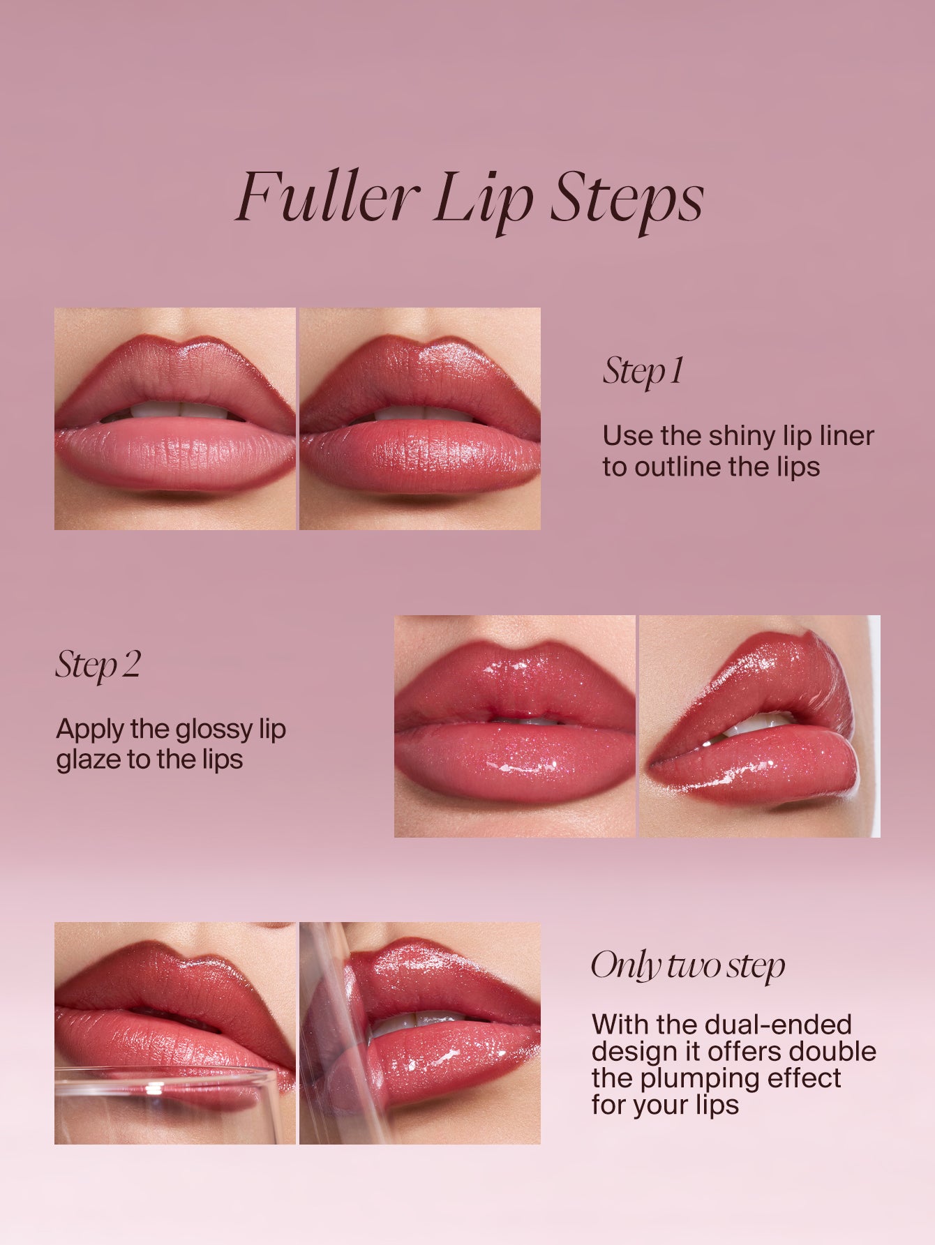 JOOCYEE-Plump & Glossy Dual Lip Combo