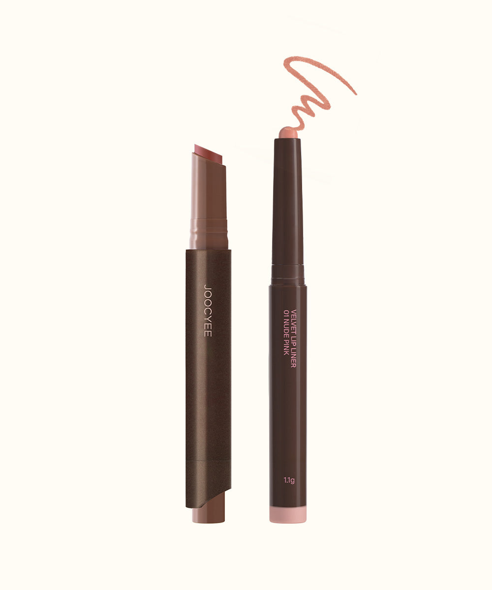 JOOCYEE Glossy Rouge 2.0 & Velvet Lip Liner Duo