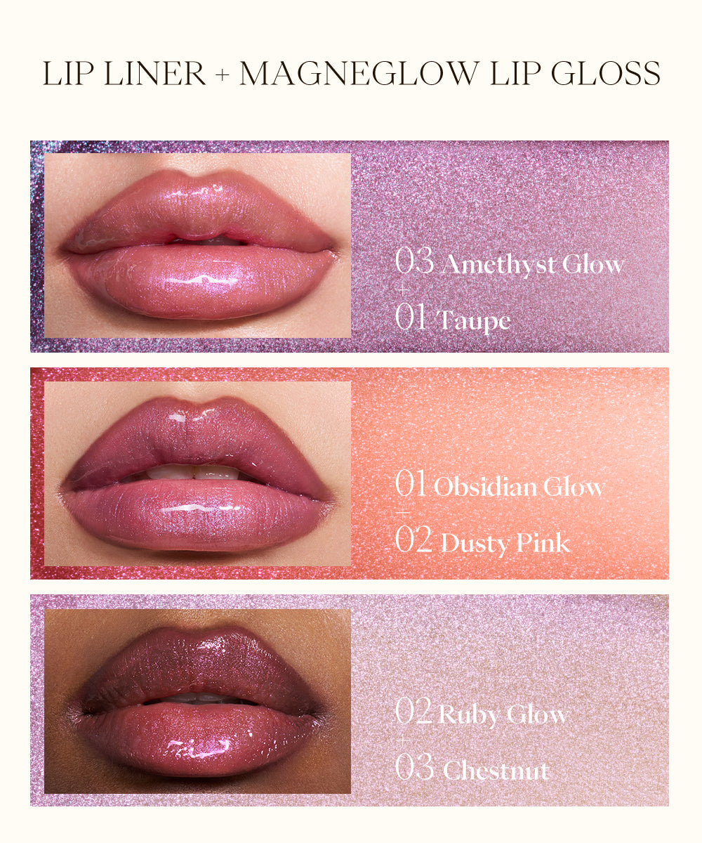 Joocyee MagneGlow Lip Gloss & Lip Liner Duo