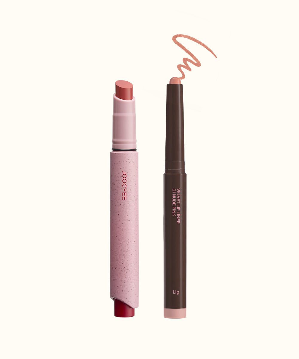 Joocyee Velvet Rouge & Velvet Lip Liner Duo