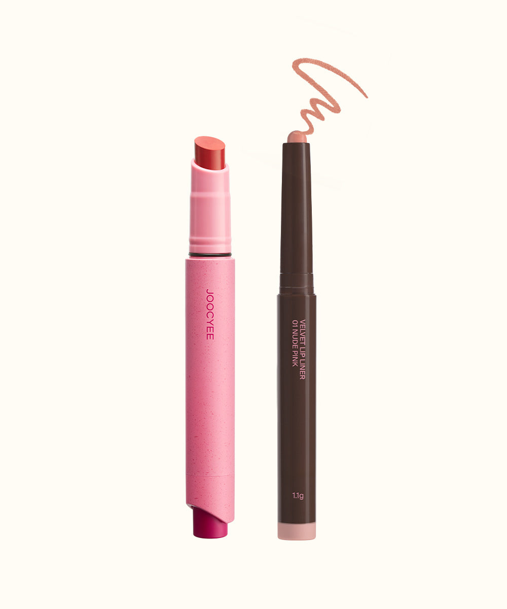 Joocyee Velvet Rouge & Velvet Lip Liner Duo