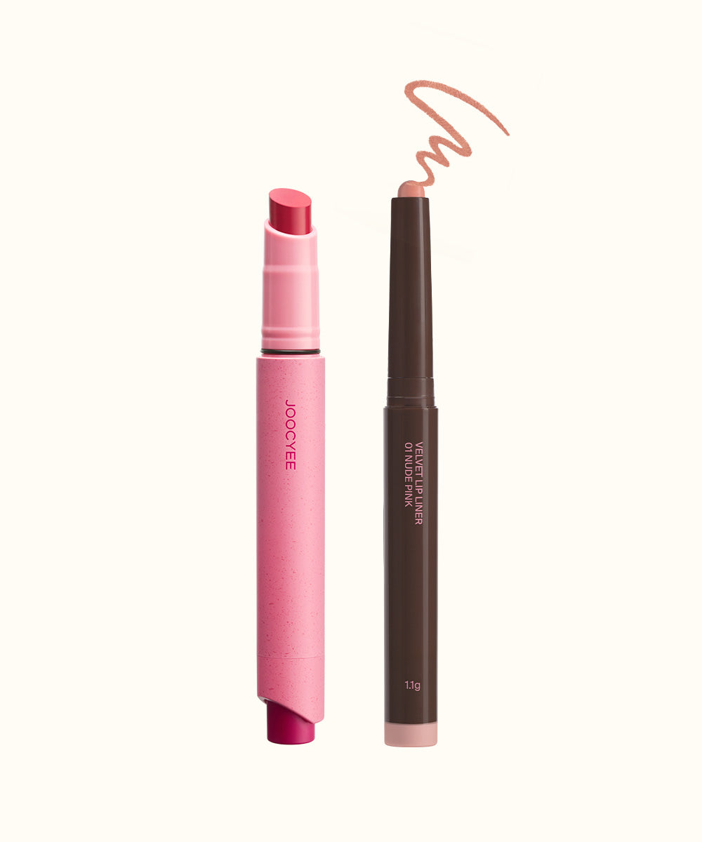 Joocyee Velvet Rouge & Velvet Lip Liner Duo