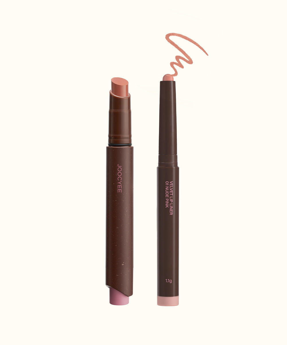 Joocyee Velvet Rouge & Velvet Lip Liner Duo